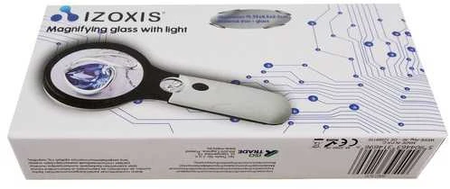 LED apšviestas didinamasis stiklas Izoxis 22670