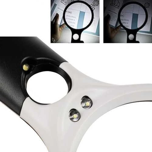LED apšviestas didinamasis stiklas Izoxis 22670