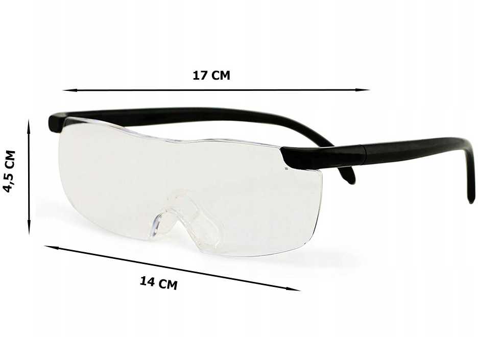 Didinamieji akiniai Big Vision, 120%