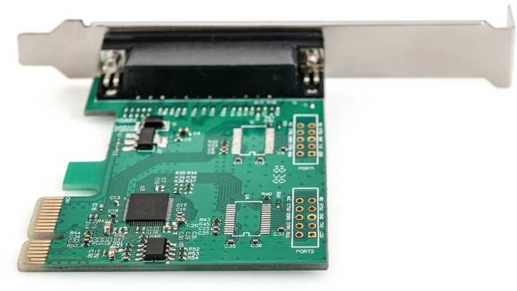 Assmann Electronic DIGITUS PCIexpress Add-On kortelė Lygiagreti 1 prievadas 1xDB25 F Slot Bracket + LP Bracket OXPCIe952 lustų rinkinys