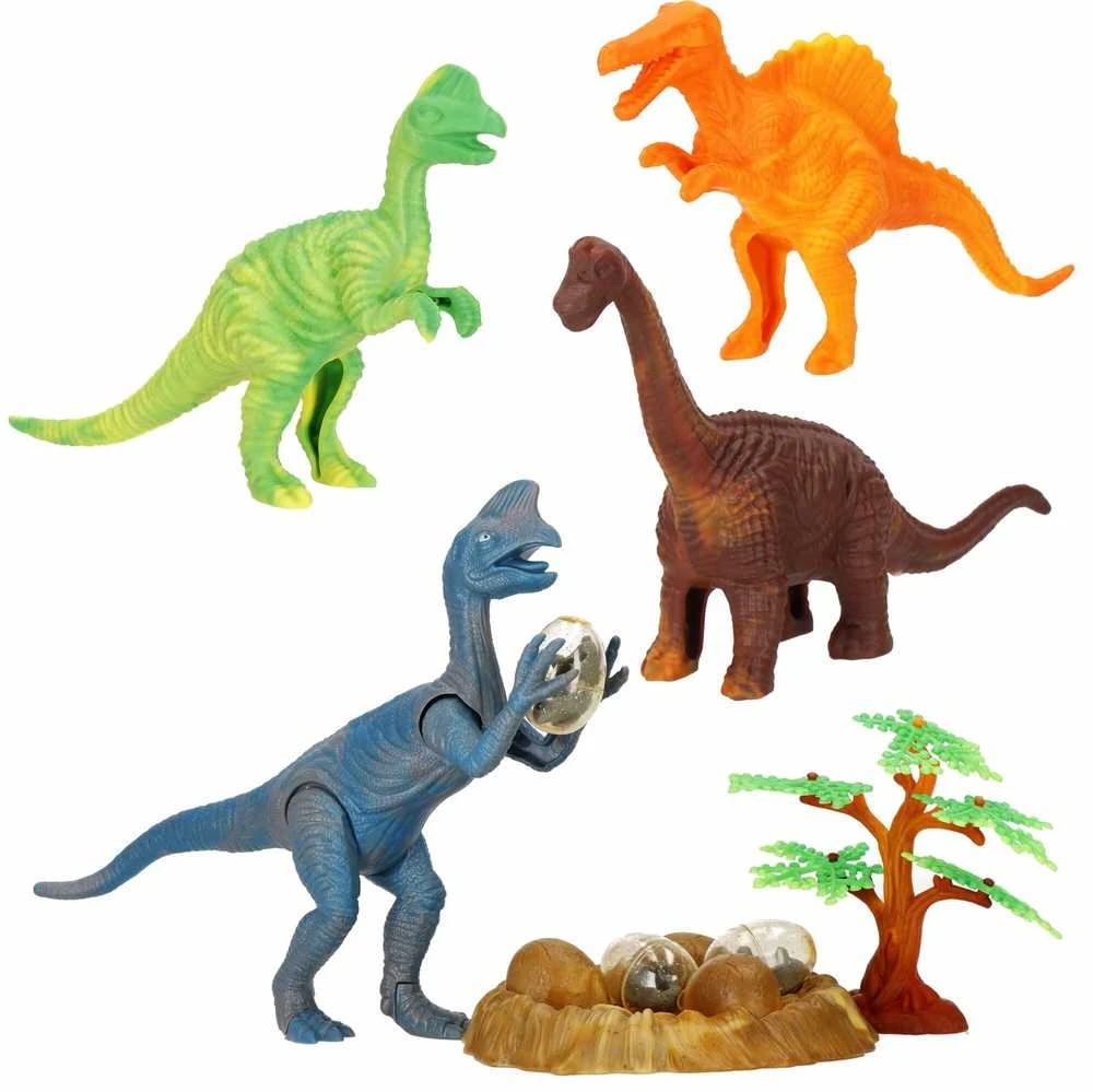 Dinozaurų rinkinys Springos 10 dalių