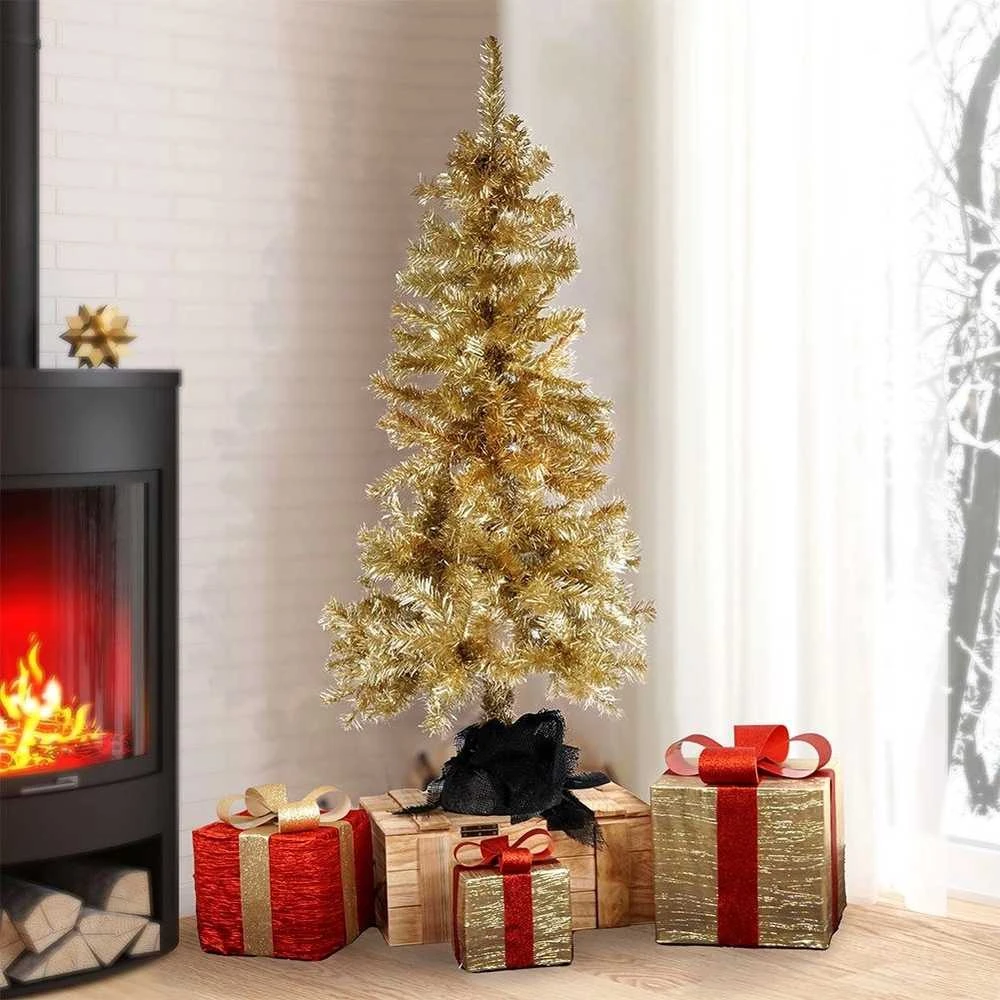 Ambiance Home Styling Collection Dirbtinė eglė 120 cm Auksinė