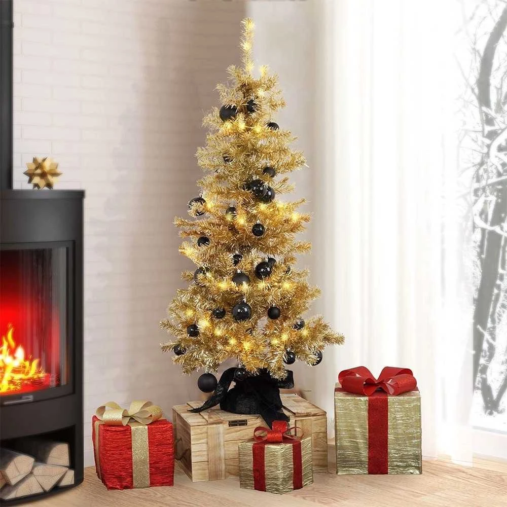 Ambiance Home Styling Collection Dirbtinė eglė 120 cm Auksinė