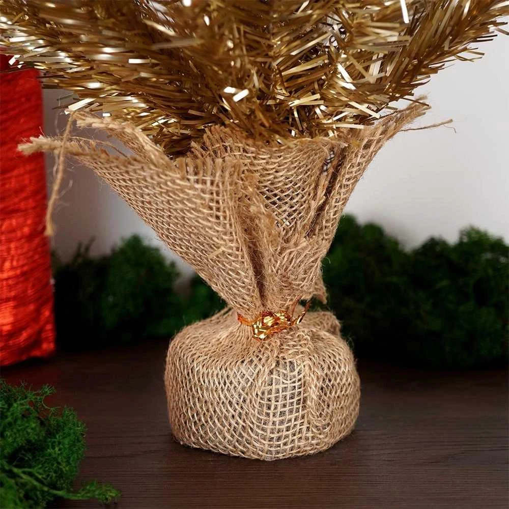 Dekoracja Domu Home Styling Collection Dirbtinė eglė 60 cm Auksinė
