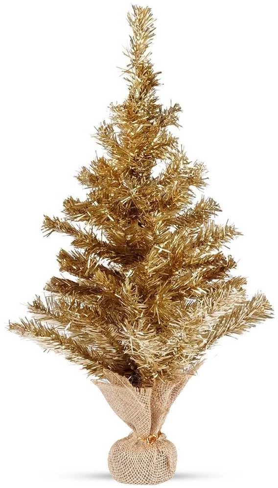 Dekoracja Domu Home Styling Collection Dirbtinė eglė 60 cm Auksinė