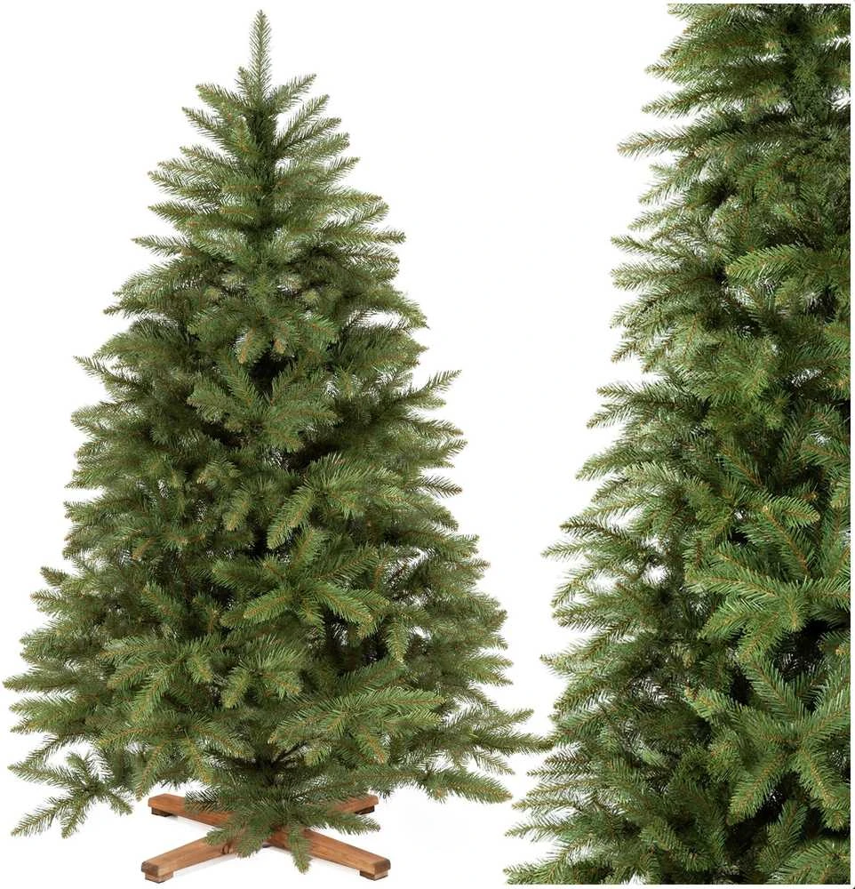 Springos Dirbtinė eglutė Royal Trees Skandinaviška 180 cm su mediniu stovu