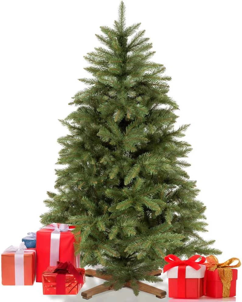 Springos Dirbtinė eglutė Royal Trees Skandinaviška 180 cm su mediniu stovu