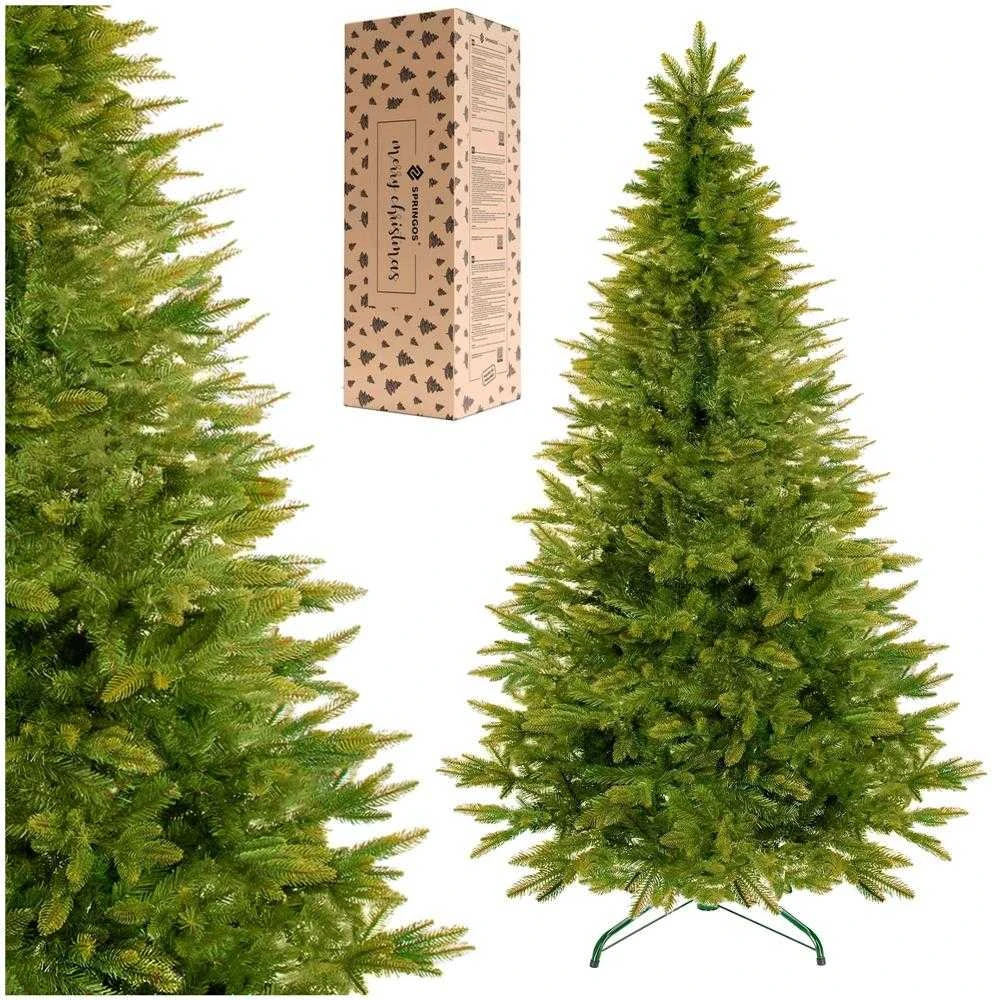 Dirbtinė eglutė Springos, 240 cm, natūralios eglės imitacija