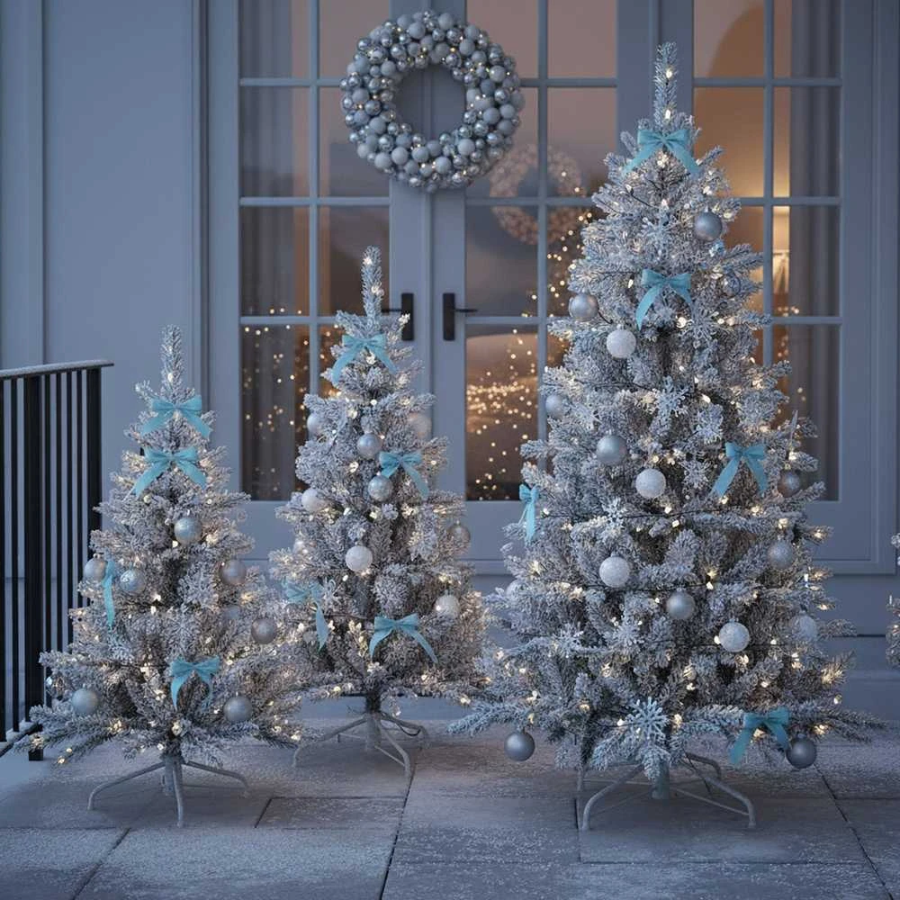 Dirbtinė eglutė Springos Snieguota LUX 150 cm