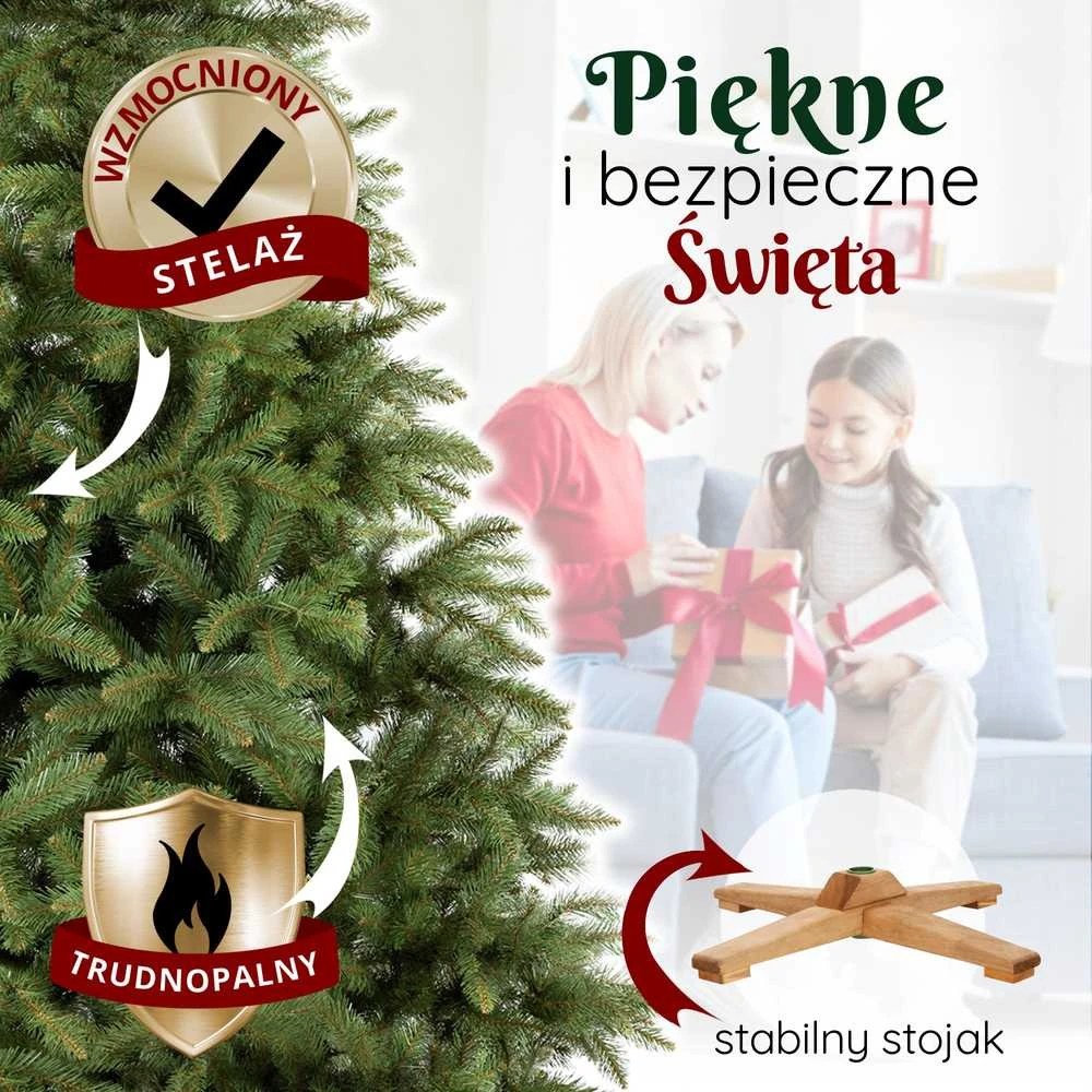 Springos Dirbtinė kalėdinė eglutė Royal Trees Skandinaviška eglė 120 cm
