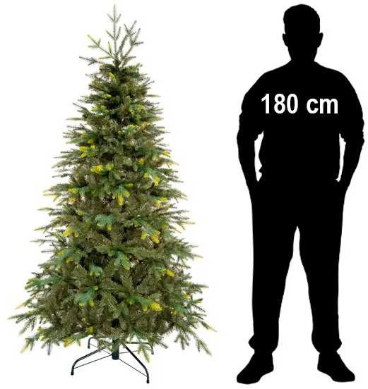 Dirbtinė Kalėdinė eglutė Springos 180 cm, žalia