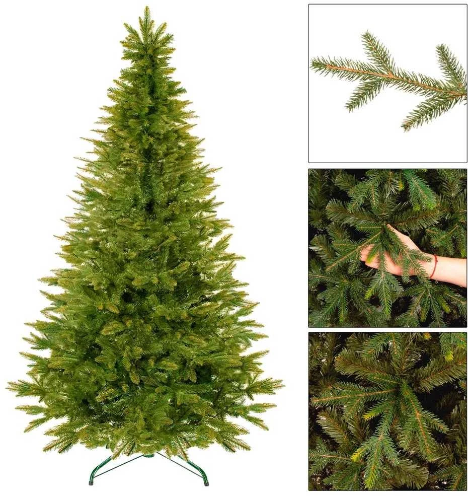Dirbtinė Kalėdinė eglutė Springos 220 cm, natūrali išvaizda