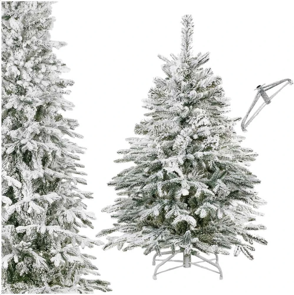 Dirbtinė kalėdinė eglutė Springos, snieguota, 120 cm