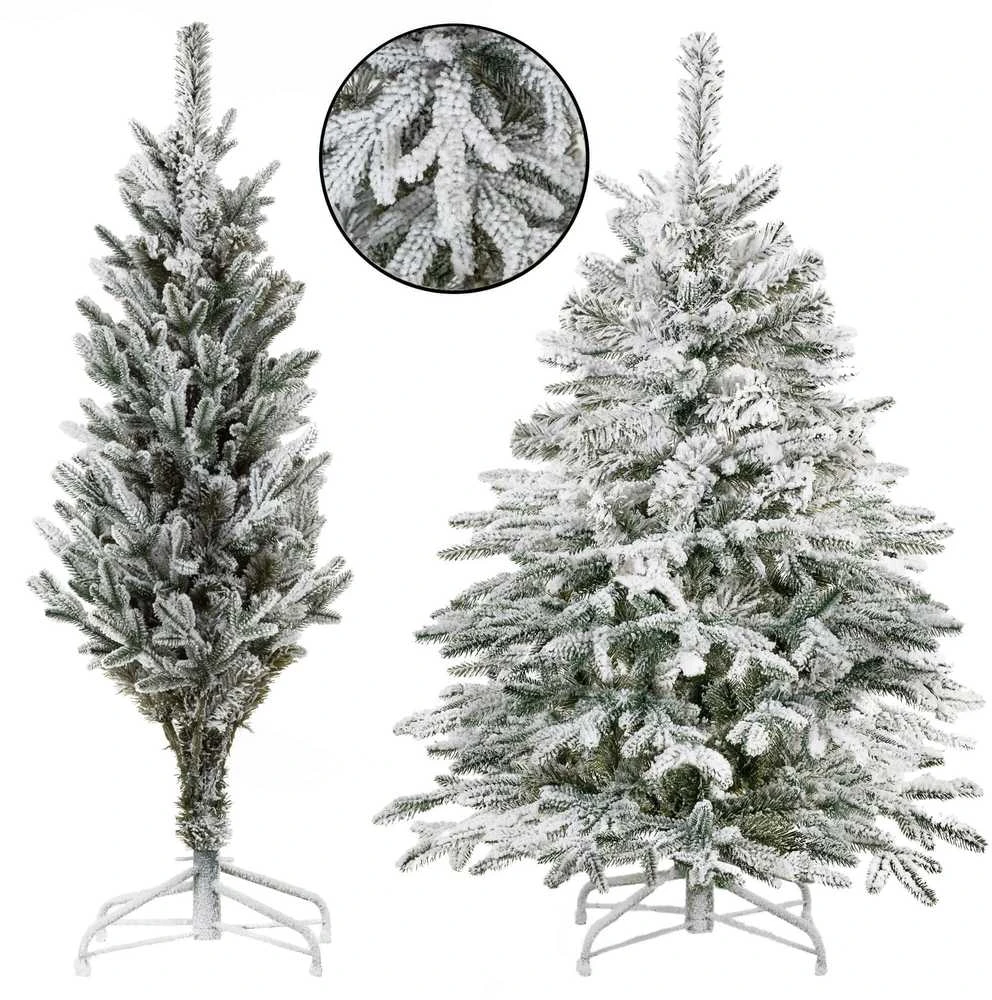 Dirbtinė kalėdinė eglutė Springos, snieguota, 120 cm