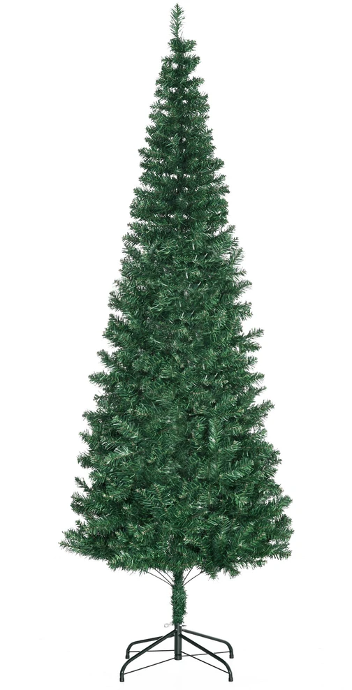 HOMCOM 2,1 m Kalėdų eglutė su stovu Ø81 x 210 cm