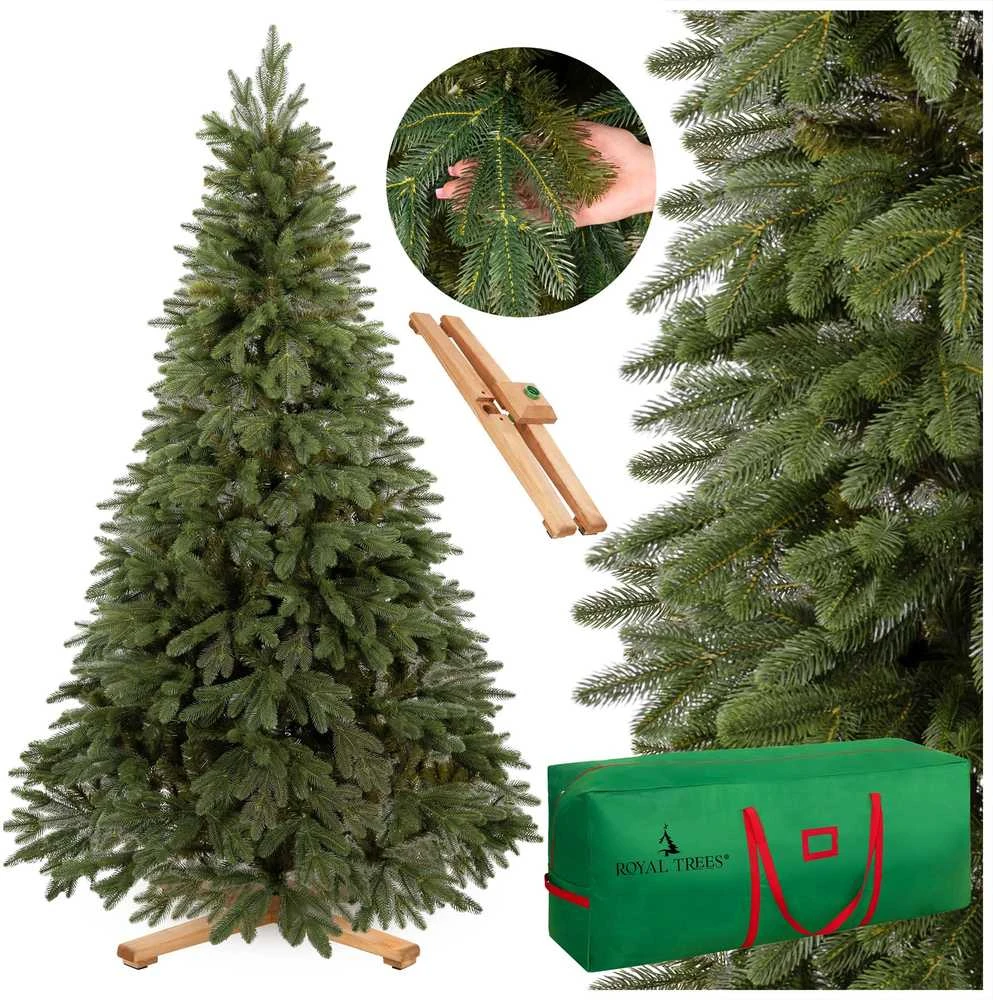 Springos Dirbtinė Kalėdų eglutė Royal Trees® Žalia Pušis 210 cm
