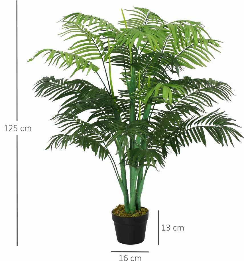 Dirbtinė palmė 125 cm 1 vnt.