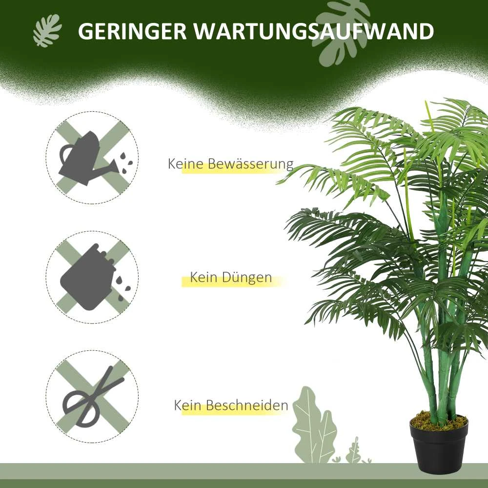 Dirbtinė palmė 125 cm 1 vnt.