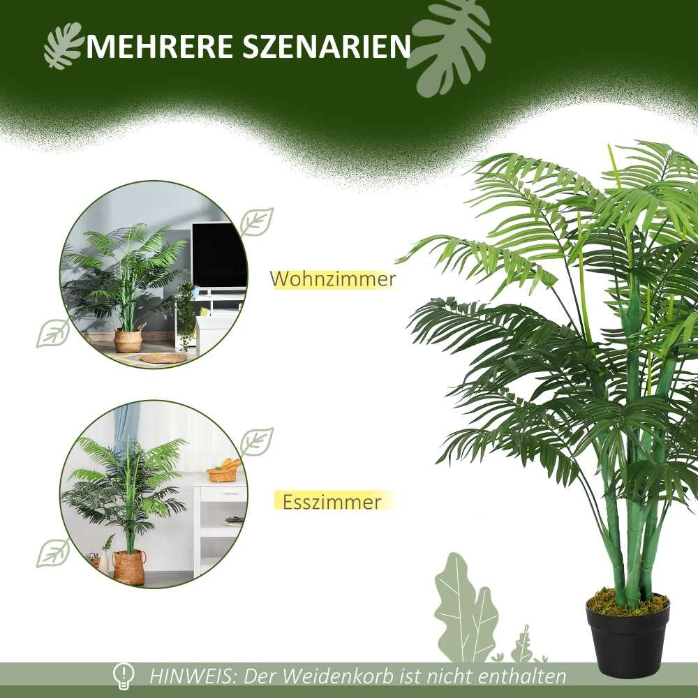 Dirbtinė palmė 125 cm 1 vnt.