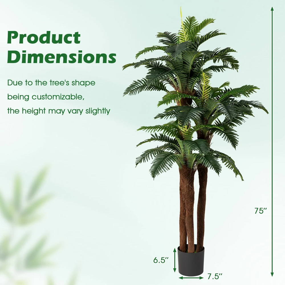 Dirbtinė palmė 191 cm 2 vnt.