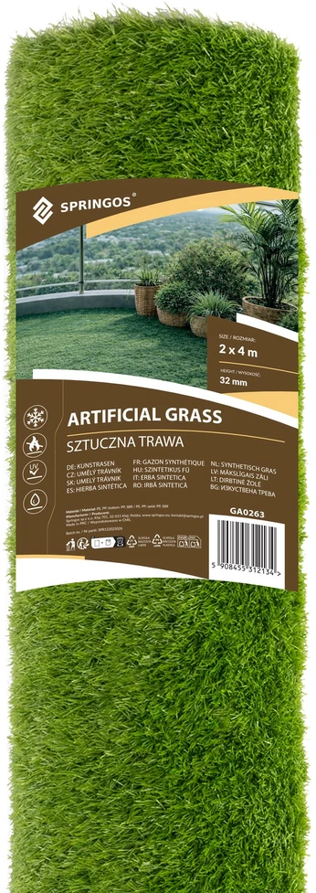 Springos Dirbtinė žolė 2 x 4 m