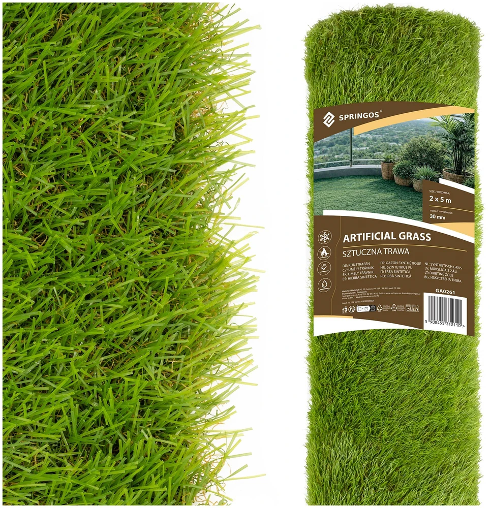 Springos Dirbtinė žolė 2 x 5 m