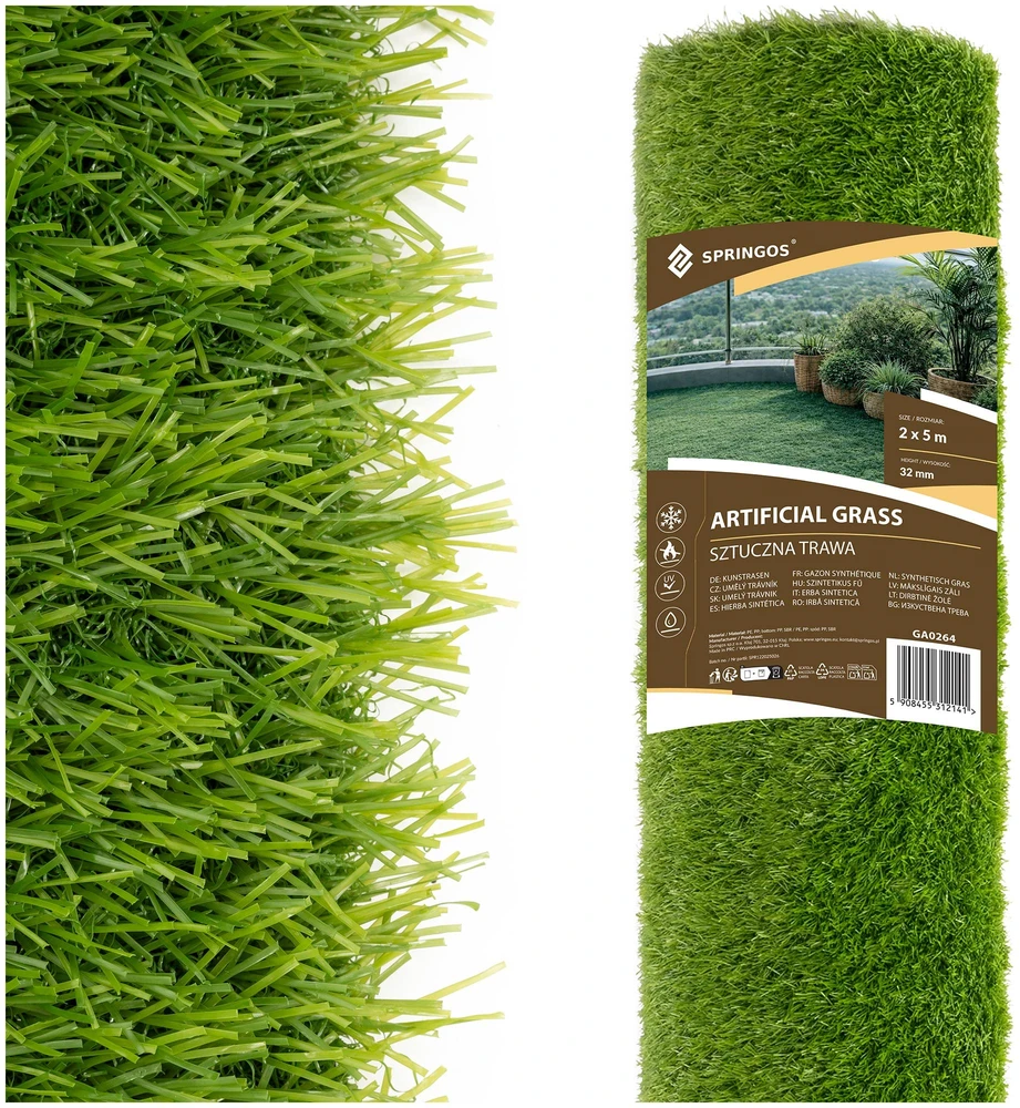 Springos Dirbtinė žolė 2 x 5 m