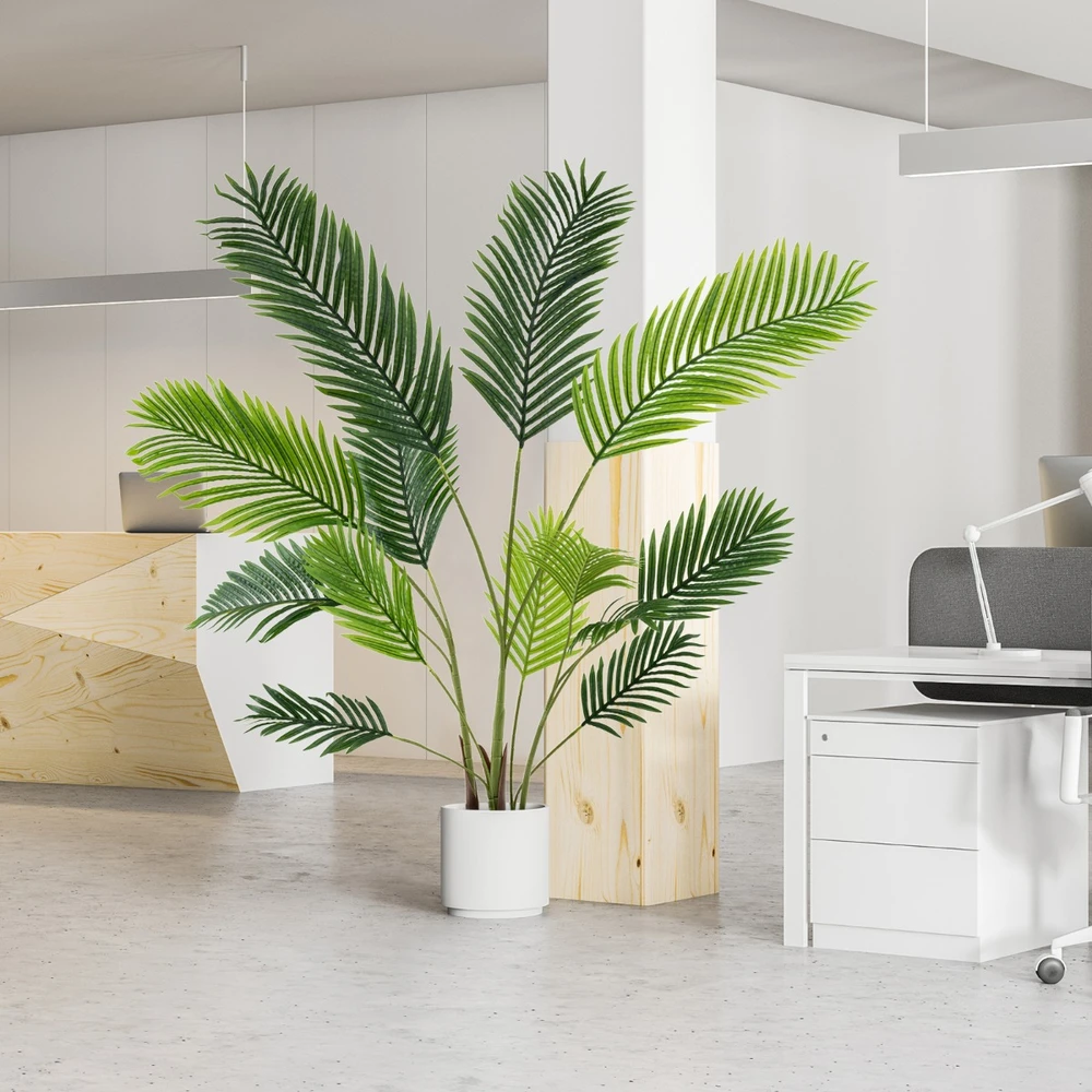 Dirbtinės arekos palmės 140 cm 2 vnt.