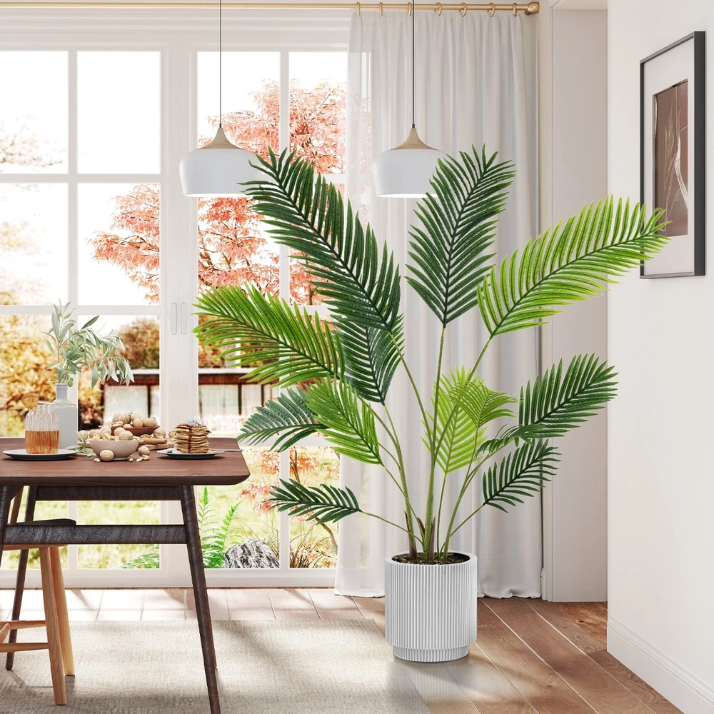 Dirbtinės arekos palmės 140 cm 2 vnt.