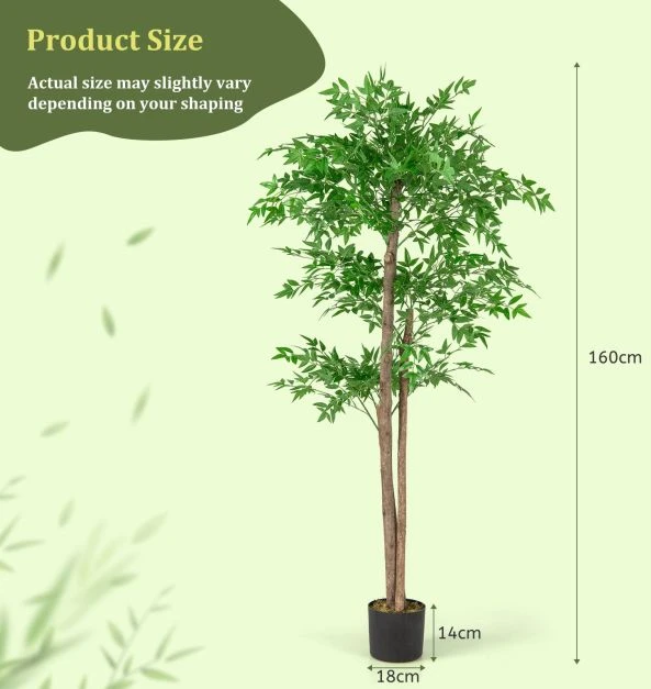 Dirbtinis bambukas 160 cm