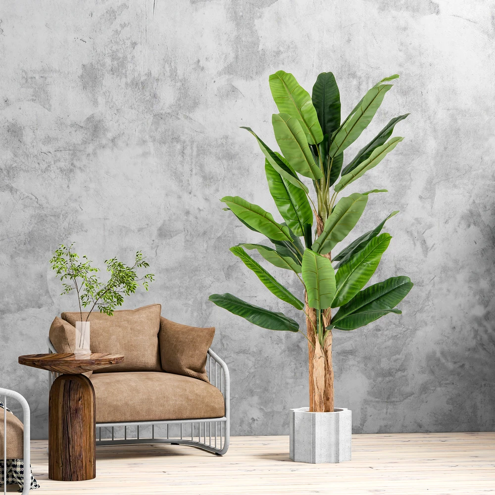 Dirbtinis bananmedis 195.6 cm