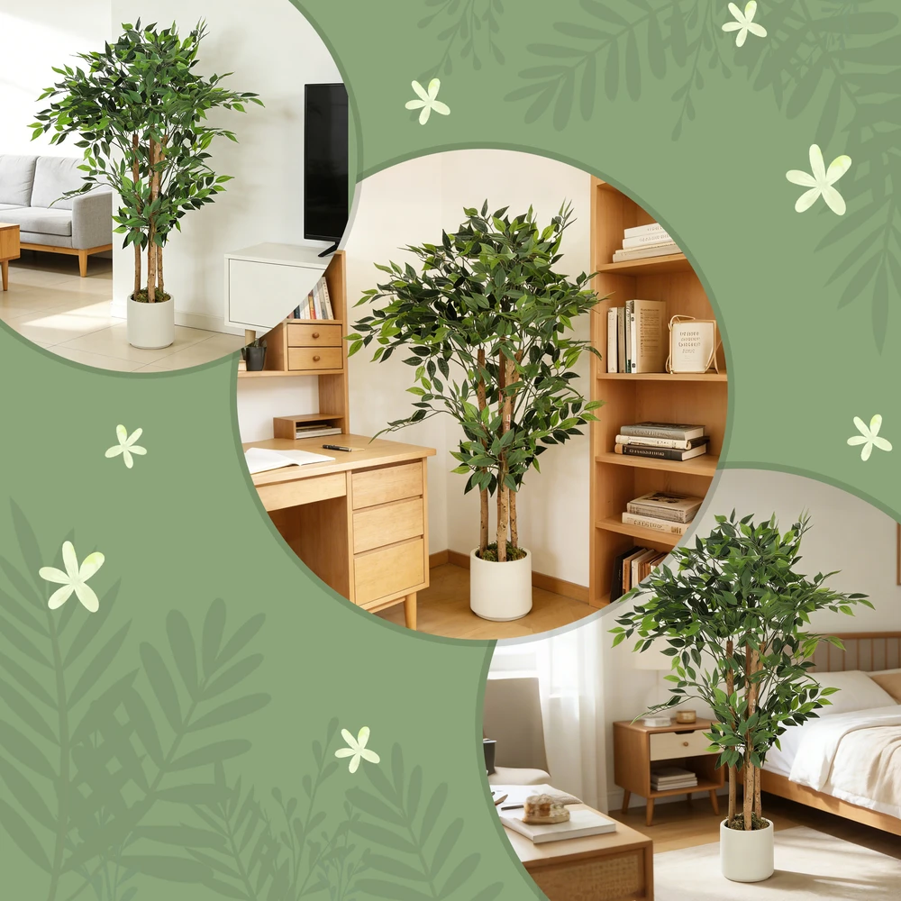 Dirbtinis banyan medis 55 x 55 x 120 cm