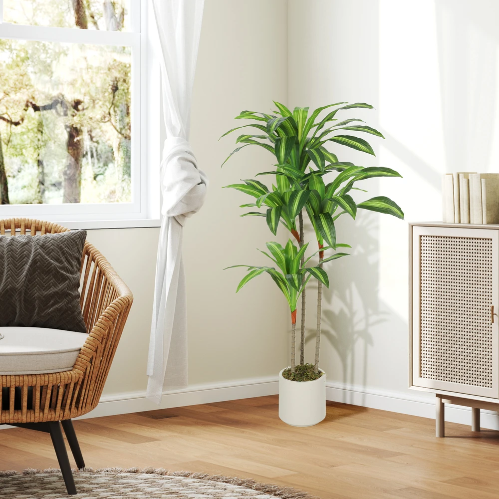 Dirbtinis dracena medis 120 cm