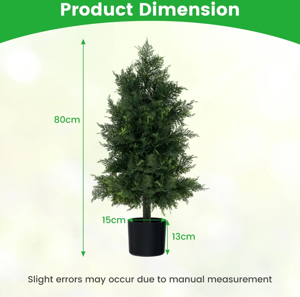 Dirbtinis kedras 80 cm