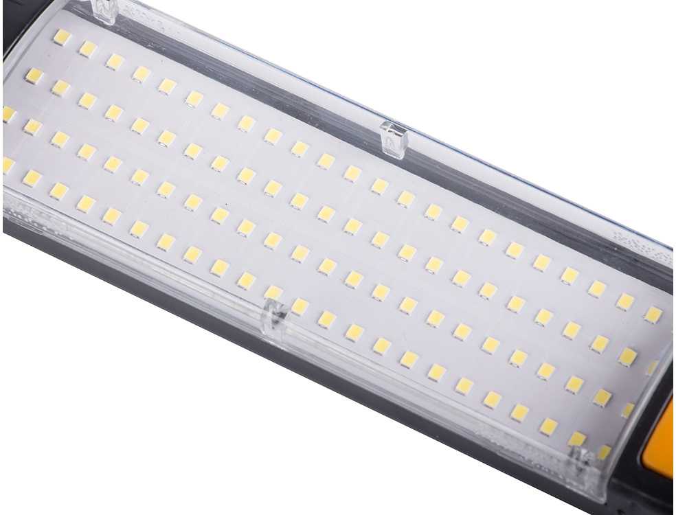 Dirbtuvių lempa su 96 LED COB ir magnetu, 230V