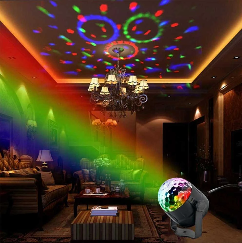 Zs48 Disko kamuolys RGB