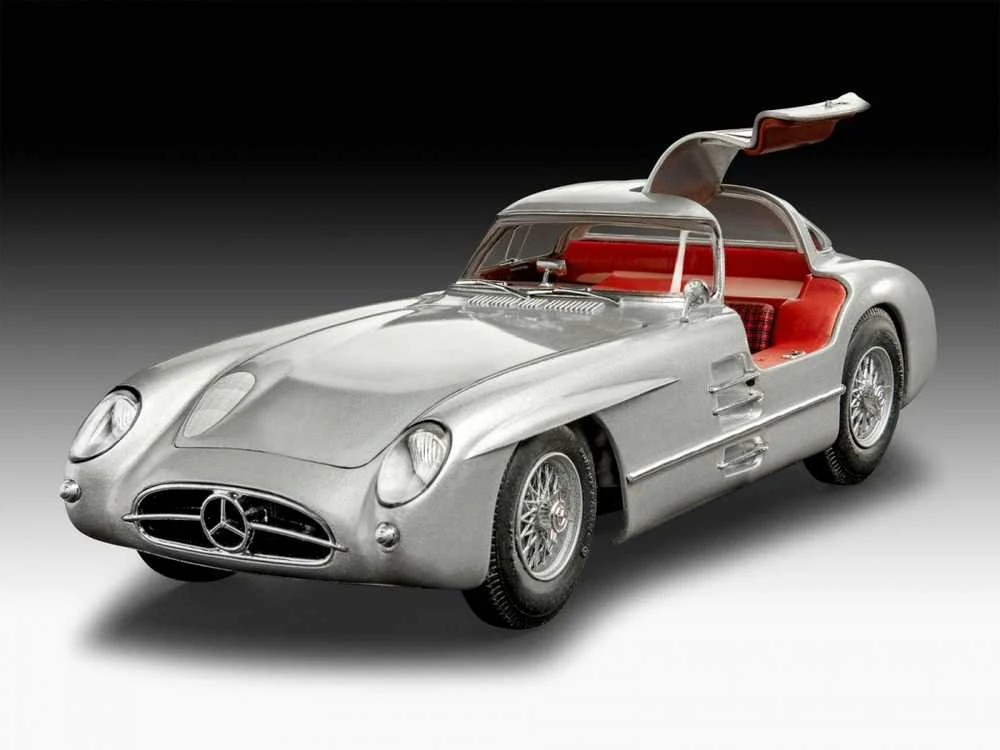 Revell Dovanų rinkinys modeliuotojams: Mercedes-Benz 300 SLR 1/24