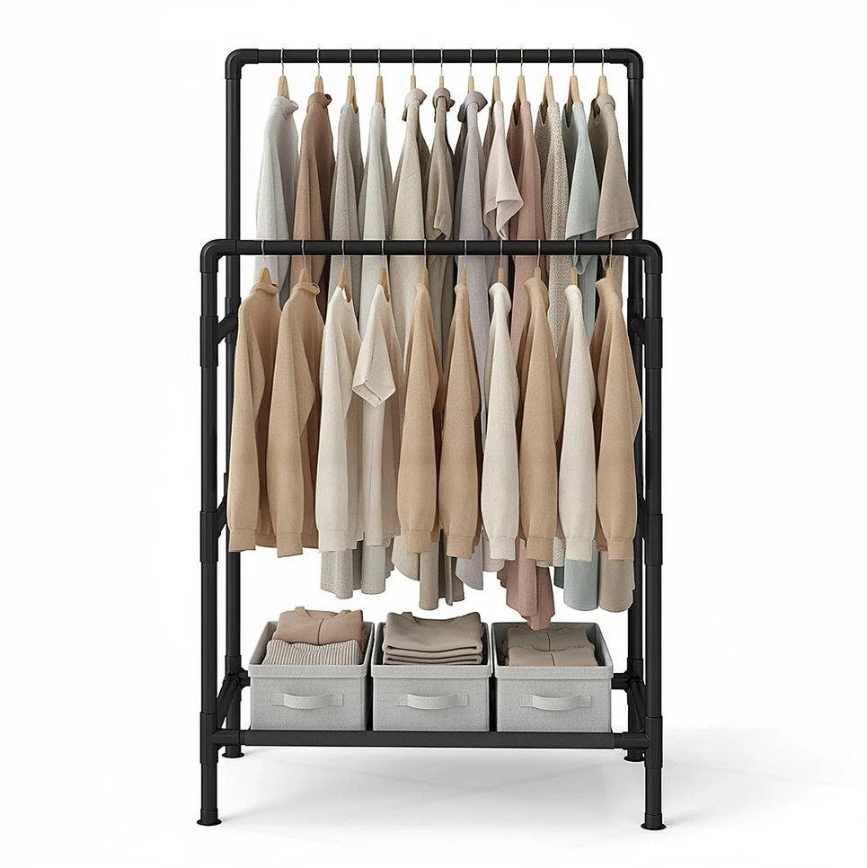 Songmics Drabužių stovas 83 x 45 x 157 cm