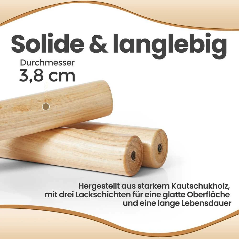 Songmics Drabužių stovas VASAGLE, medinis, 47x47x175 cm