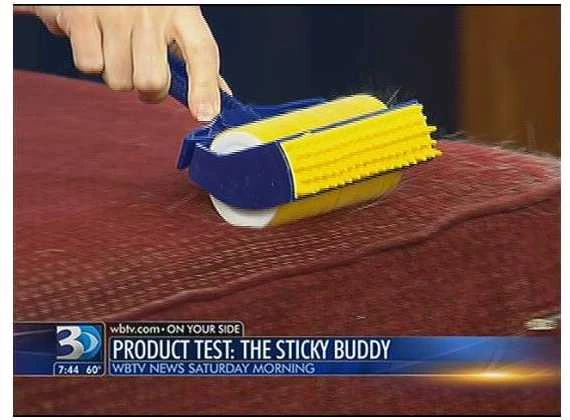 Ontel Drabužių valymo volelis Sticky Buddy su gumelėmis