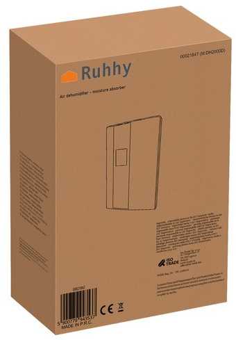 Elektrinis drėgmės surinkėjas ir oro sausintuvas Ruhhy 21847, 90 W