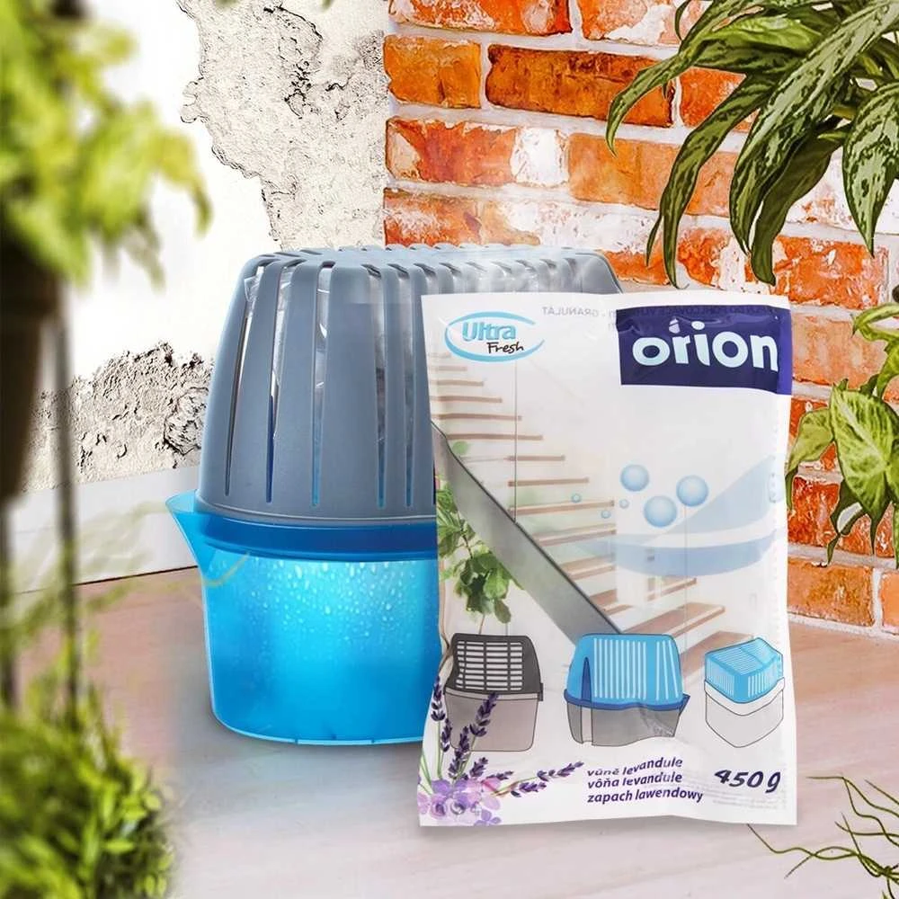 Orion Drėgmės sugėriklis Granulės 450 g Levandos