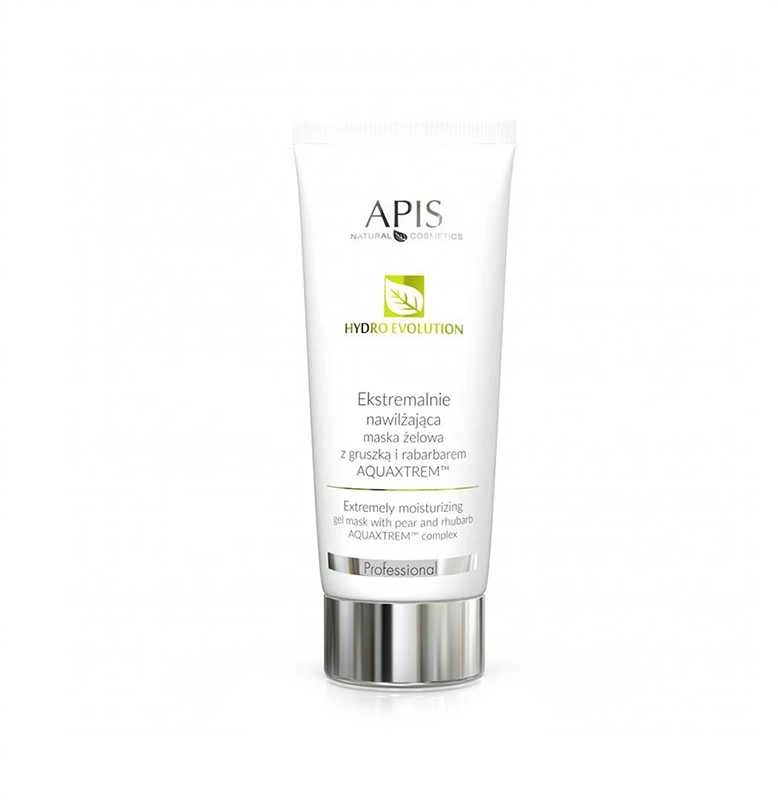 Activeshop Drėkinanti gelinė kaukė su kriaušėmis ir rabarbarais Apis Hydro Evolution Moisturizing Gel Mask, 200ml