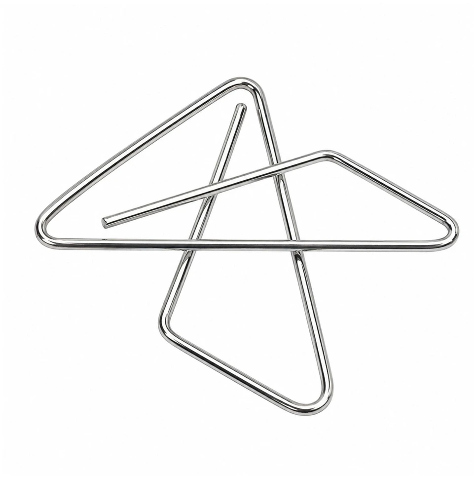 Lean Drugelio formos metalinės sąvaržėlės, sidabrinės, 28 mm, 50 vnt.