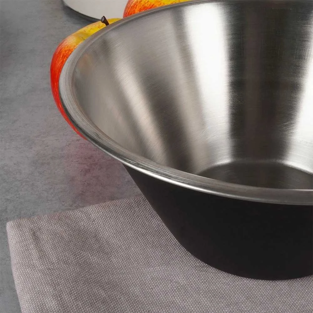 Vilde Nerūdijančio Plieno Maišyklė 22 cm, 2 l, Juoda