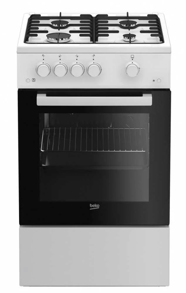 Dujinė viryklė su dujine orkaite BEKO FSG52020FW