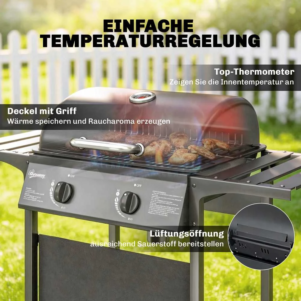 Dujinis grilis 5 kW