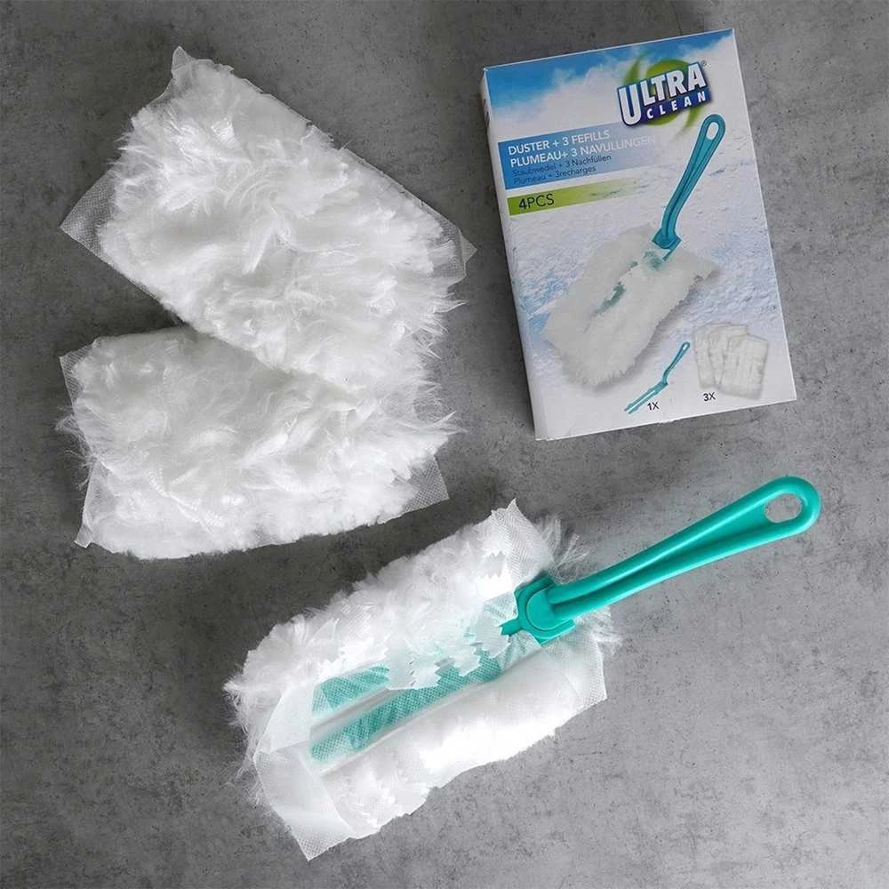 Lumarko Ultra Clean Dulkėms valyti šepetys su keičiamais šeriais, 28 cm