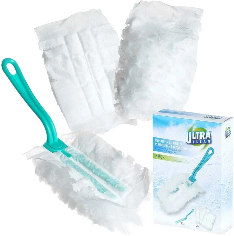 Lumarko Ultra Clean Dulkėms valyti šepetys su keičiamais šeriais, 28 cm