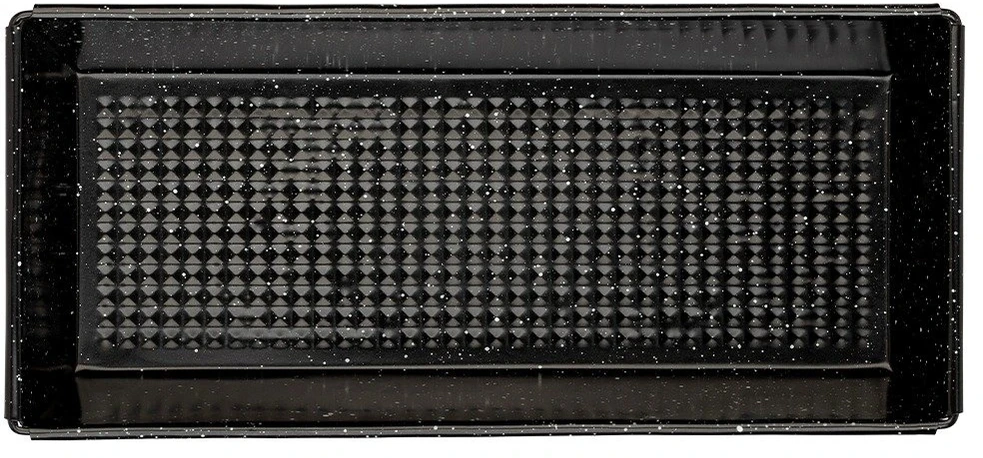 Duonos kepimo forma su granitine danga, juoda, 26 × 11,5 × 7 cm